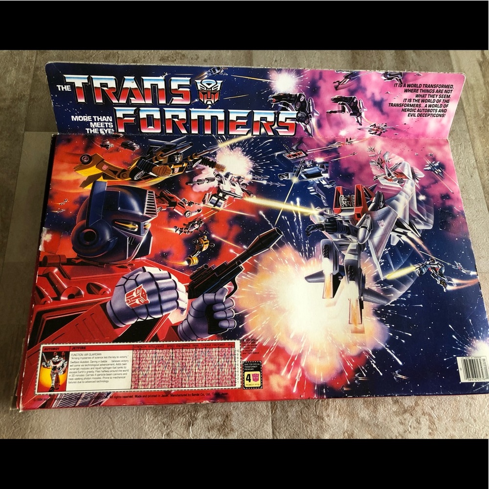 Vintage Tranformer from 1985